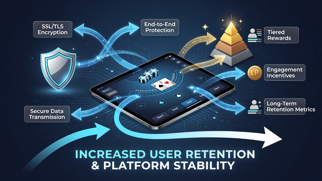 Darstellung von VIP-Loyalitätsprogrammen in mobilen Gaming-Apps mit Fokus auf Belohnungen und Bindung