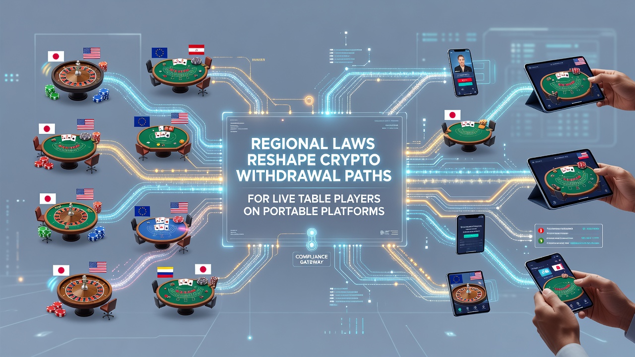 Regionale Gesetze und Krypto-Transaktionen in mobilen Casinos