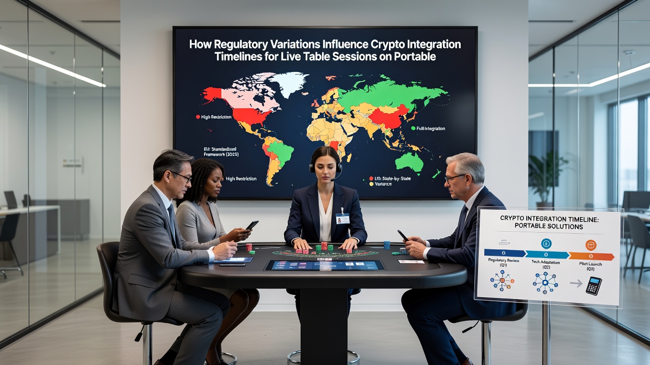 Mobile Live-Tischspiele und Krypto-Integration unter regulatorischen Bedingungen
