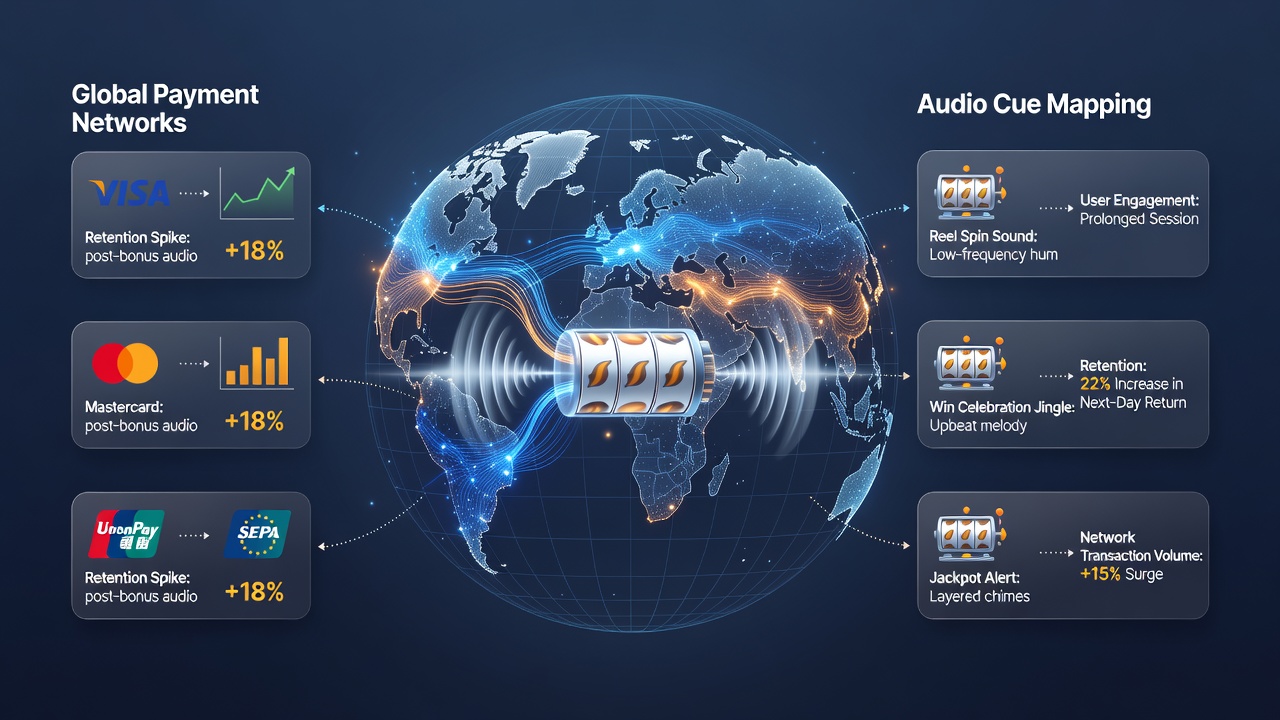 Globale Zahlungsnetzwerke und Audio-Analyse in Slot-Spielen