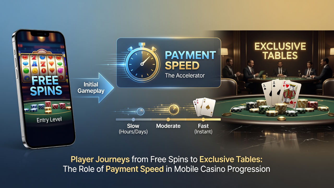 Spieler reisen von kostenlosen Spins zu VIP-Tischen in mobilen Casinos mit Fokus auf schnelle Zahlungen